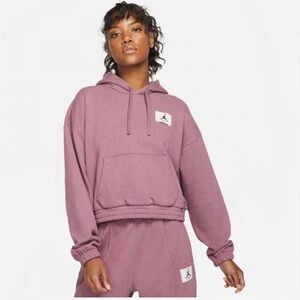 Air Jordan Women’s Purple Fleece Pullover Hoodie XS